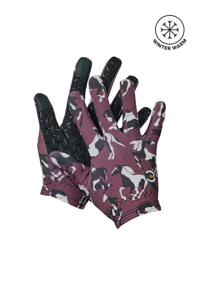 Kerrits Kids Thermo Tech Printed Gloves