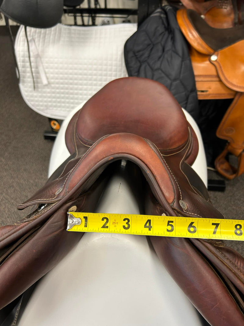 Antares Contact Jump Saddle - 18 Seat/4.5in Tree - USED