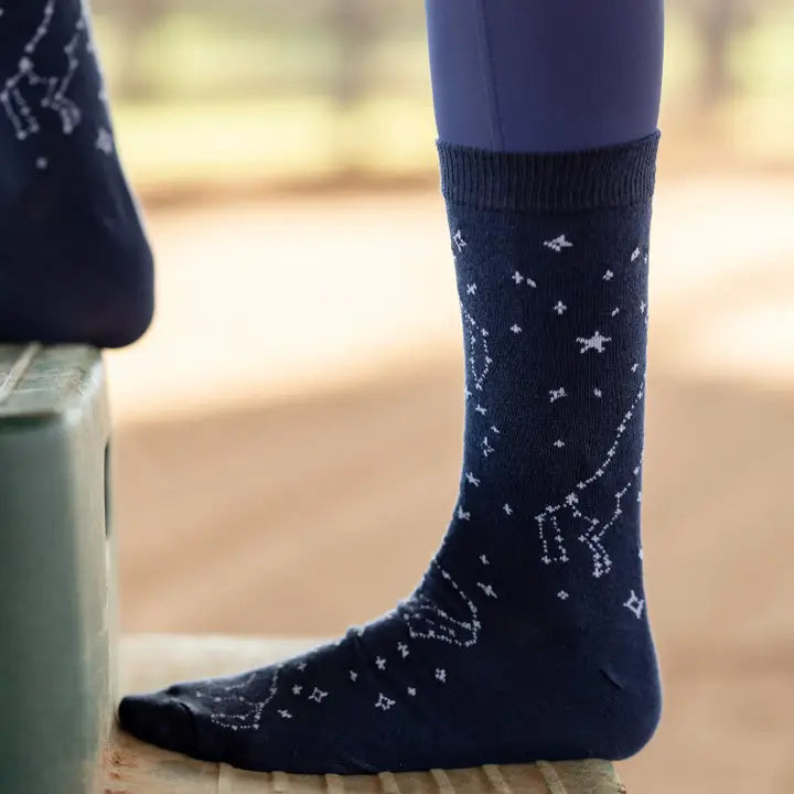 Dapple Bay Knit Crew Constellation Socks