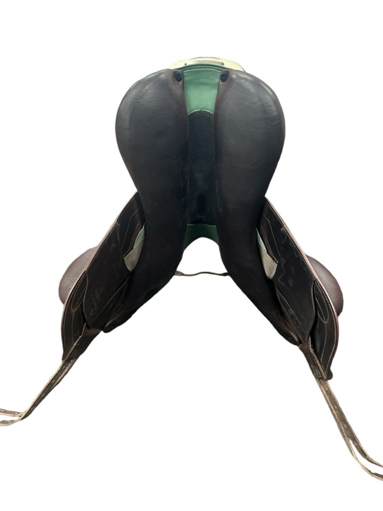 Prestige X-Breath Monoflap Jump Saddle - 18 Seat/36cm Tree (can be adjusted) - USED