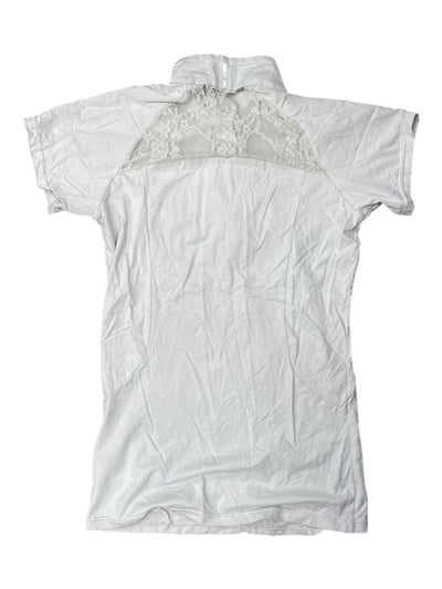 Horseware SS Lace Show Shirt - White - Est. S - USED