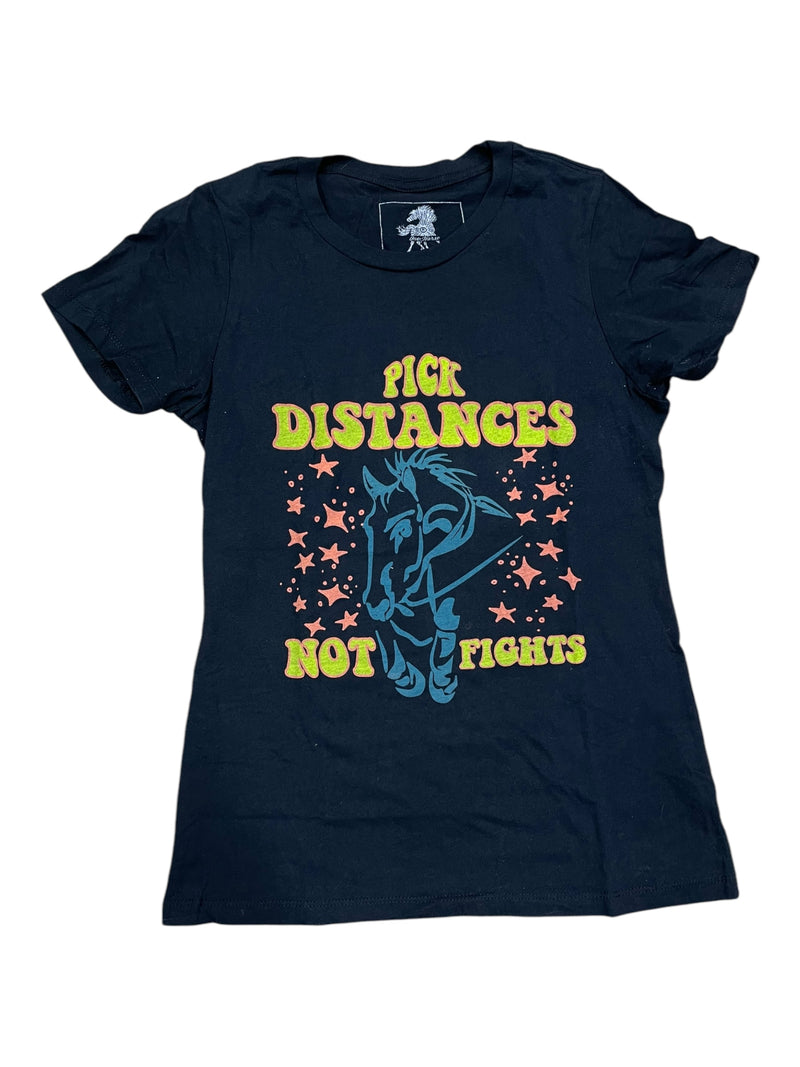 Pick Distances SS Tee - Black - L - USED