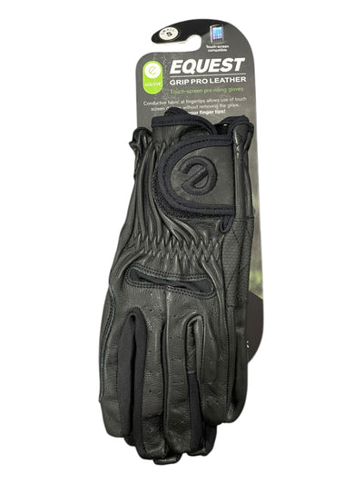 Equest Grip Pro Leather Glove *NWT* - Black - S - USED