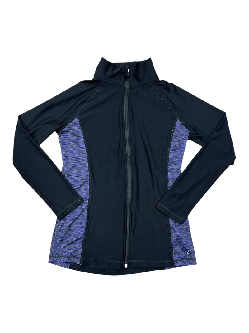 Vogo Athletica Full Zip Jacket - Black/Purple - S - USED