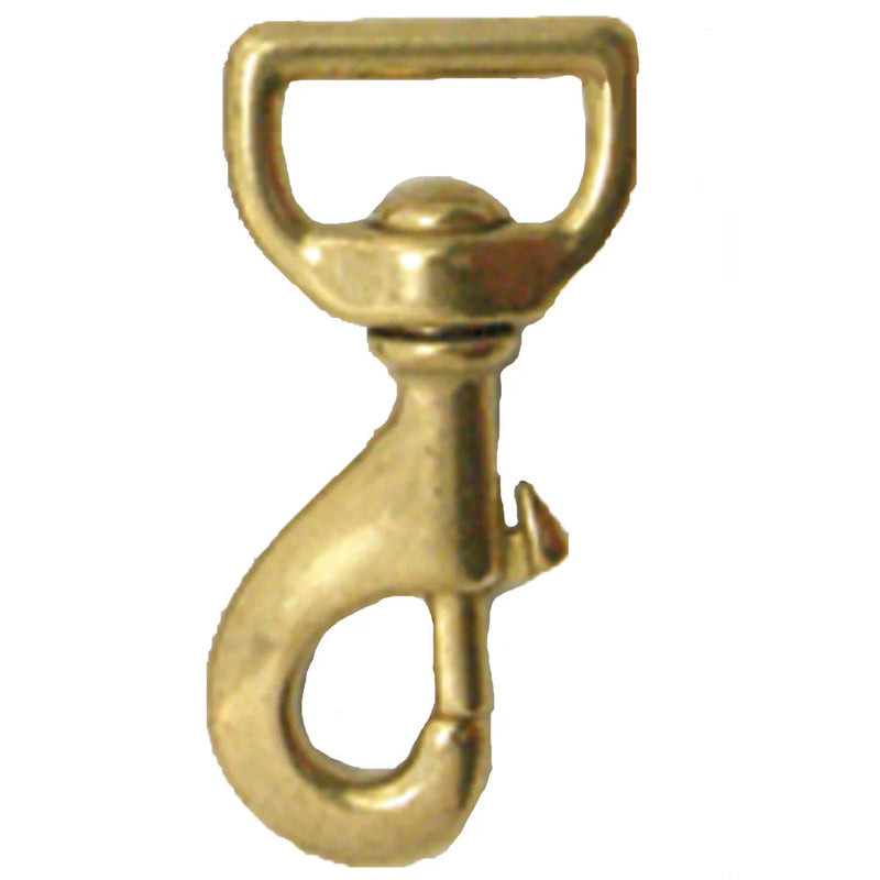 Solid Brass Square Bolt Snap 1"