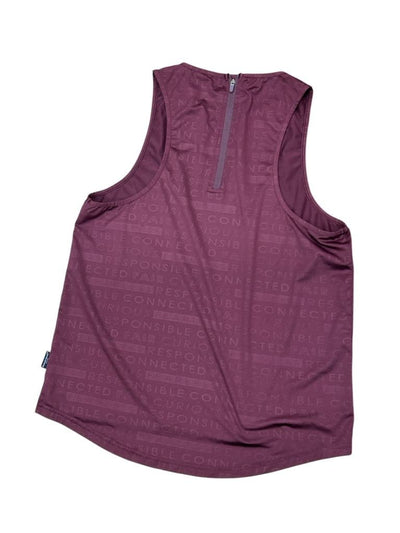 Horseware Sleeveless Top - Maroon - L - USED