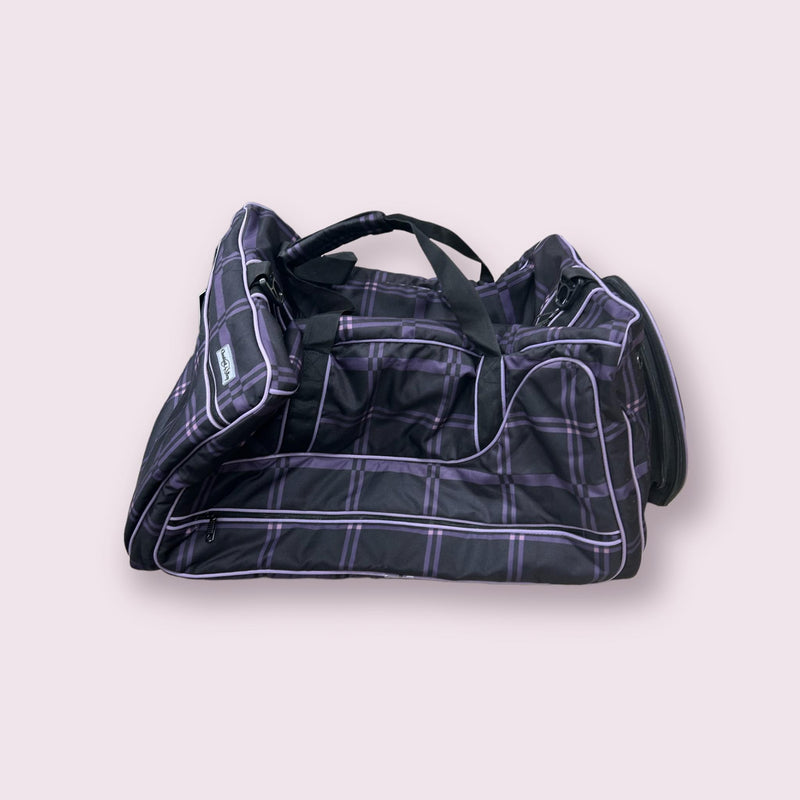 Chestnut Bay Duffel - Black Plaid