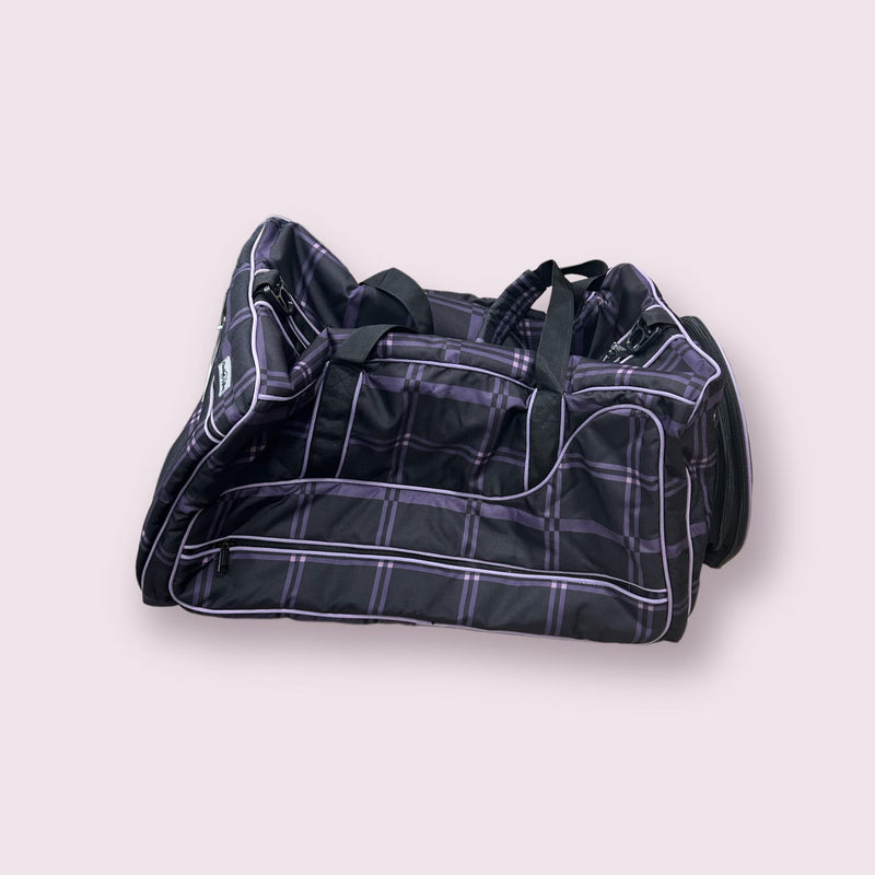 Chestnut Bay Duffel - Black Plaid