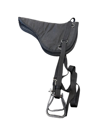 Triple E Bareback Pad -Black *Includes Girth and Stirrups* - USED