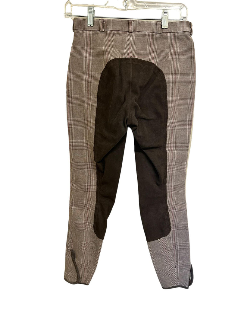 Dover FS Breeches - Brown Plaid - 28 USED