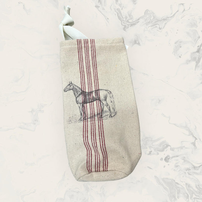 French Laundry Wine Cover - Farmhouse Red