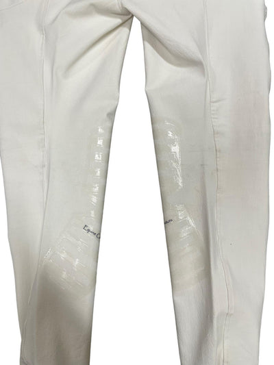 Equine Couture KP Breech - White - 26 - USED