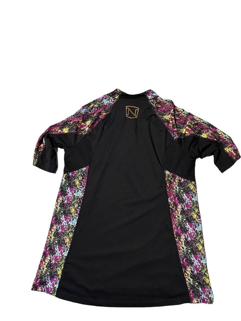 Noble Outfitters Top - Black/Print L - USED