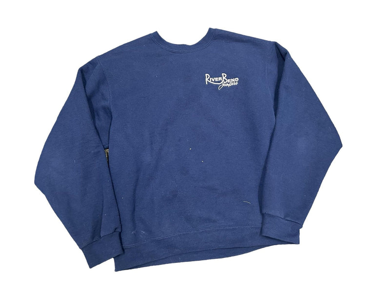 Riverbend Jumpers Crewneck - Navy - M - USED