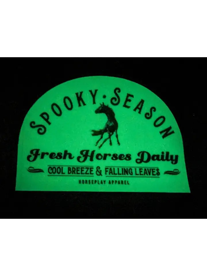 Horse Play Apparel GLOW IN THE DARK Spooky Season Sticker