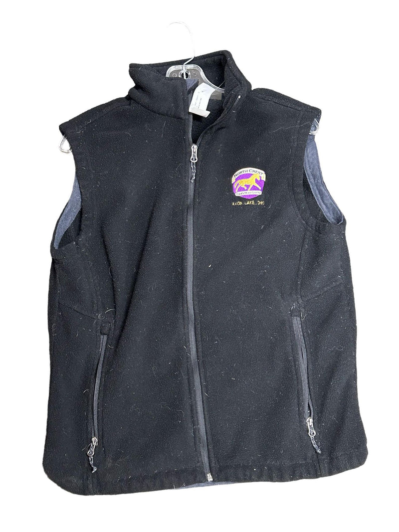 North Crest Fleece Vest - Black - S - USED