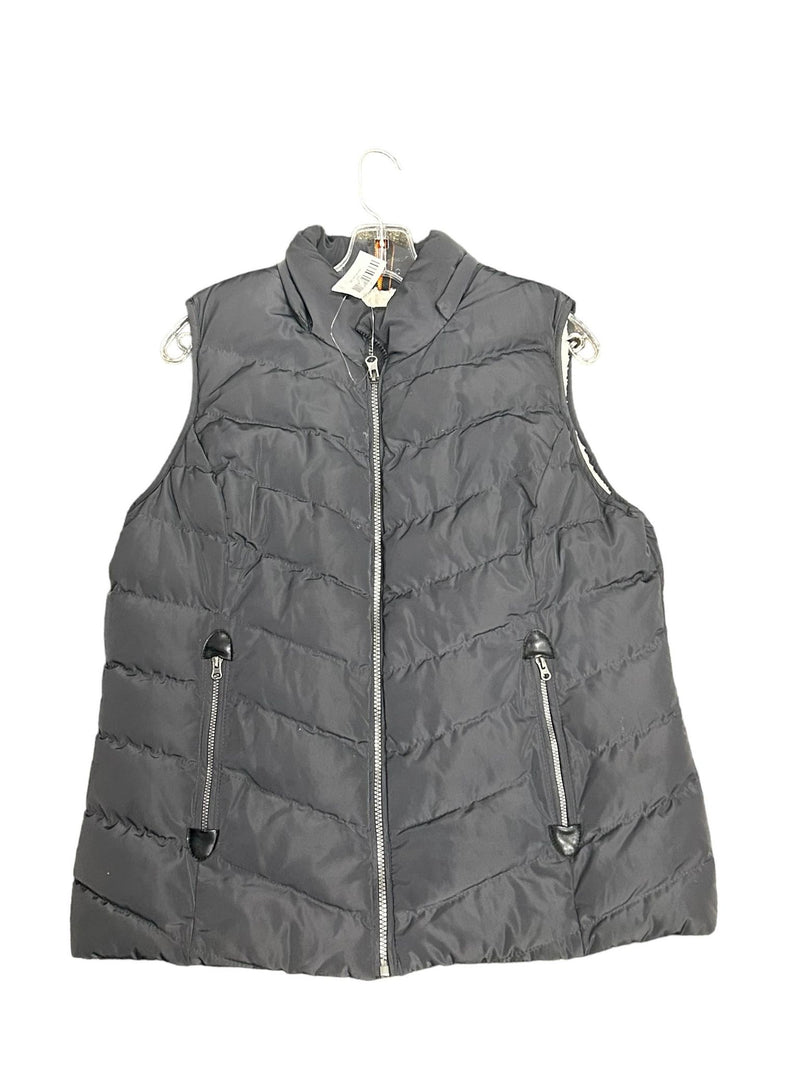 Sherpa Lined Vest - Grey L - USED