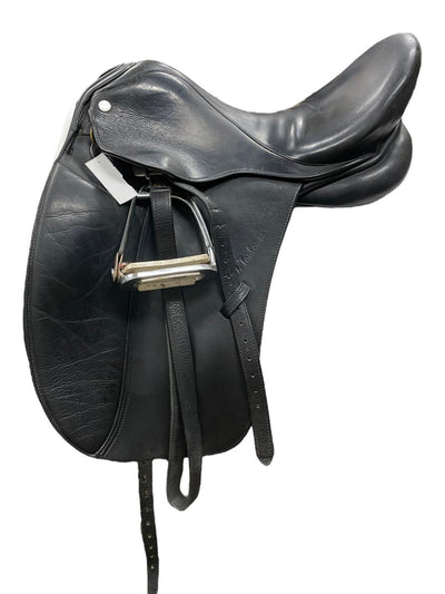 M. Toulouse DR Saddle  - Black 17" - Med Tree - USED