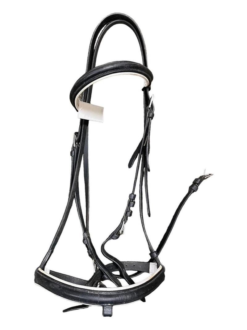 Camelot Bridle - Black/White - F/S - USED