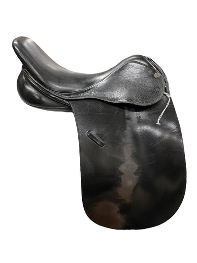 Collegiate Dressage Saddle - Black - 17" - 4.5" Gullet - USED