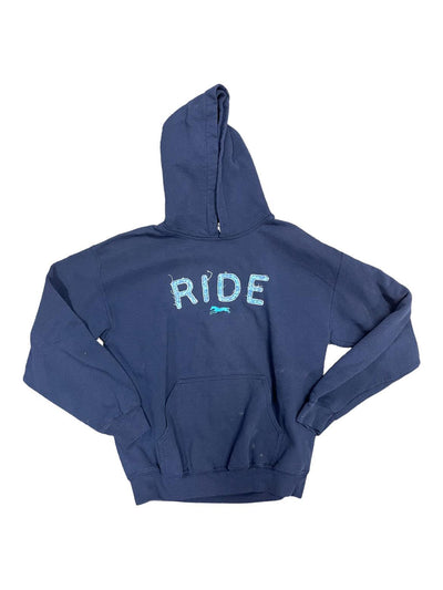 Stirrups "Ride" Hoodie - Navy - M - USED