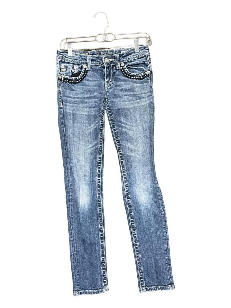 Miss Me Skinny Jeans - Denim - 26 - USED