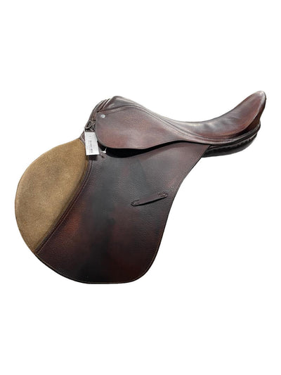 Unbranded AP Saddle - Brown - 17" - 4.5" Gullet - USED