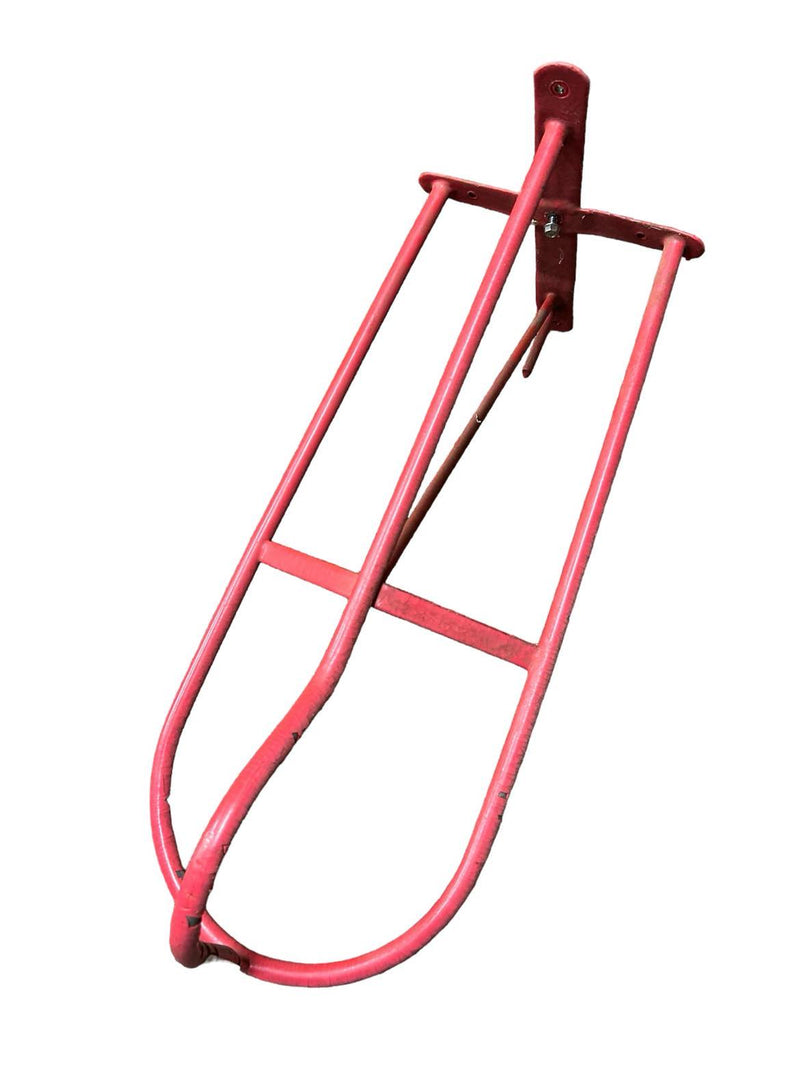 Wall Mount Saddle Rack - Red - USED