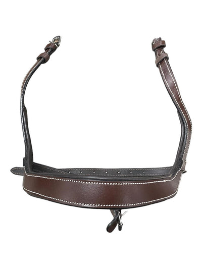 Ergonomic Shaped Nose Band - Fancy Stitch Brown - F/S - USED