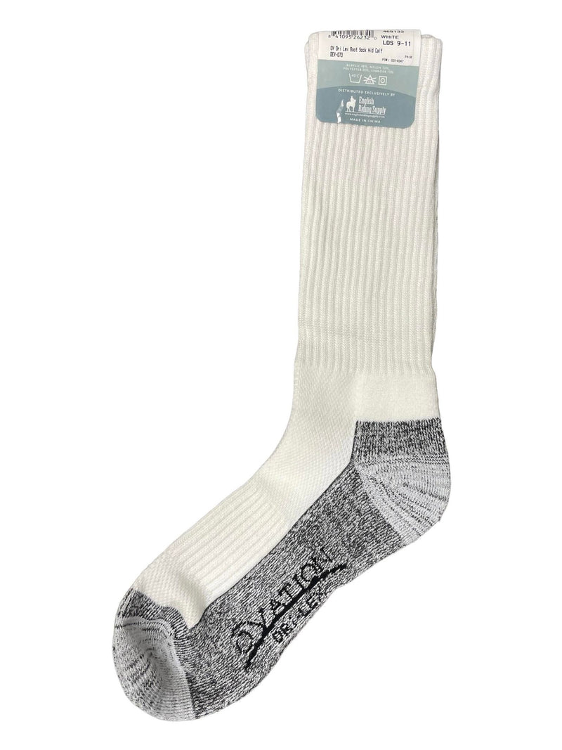 Ovation Tall Socks *NWT* - White/Grey - Ladies 9-11 - USED