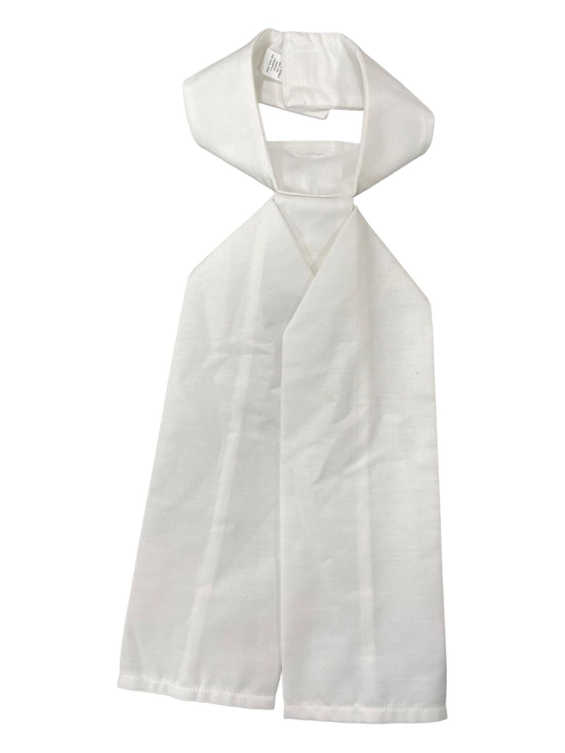 Unbranded Stock Tie - White - L - USED