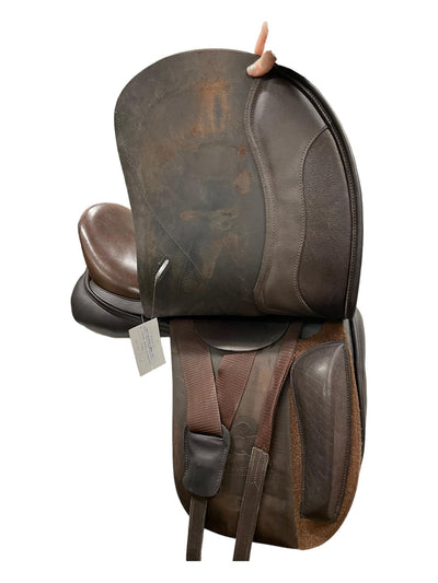 Cavaletti DR Saddle - Brown - 18" - Interchangable Gullet - USED