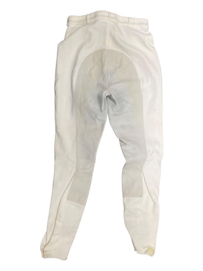 Pikeur Suede FS Breech - White/Grey - 26 - USED