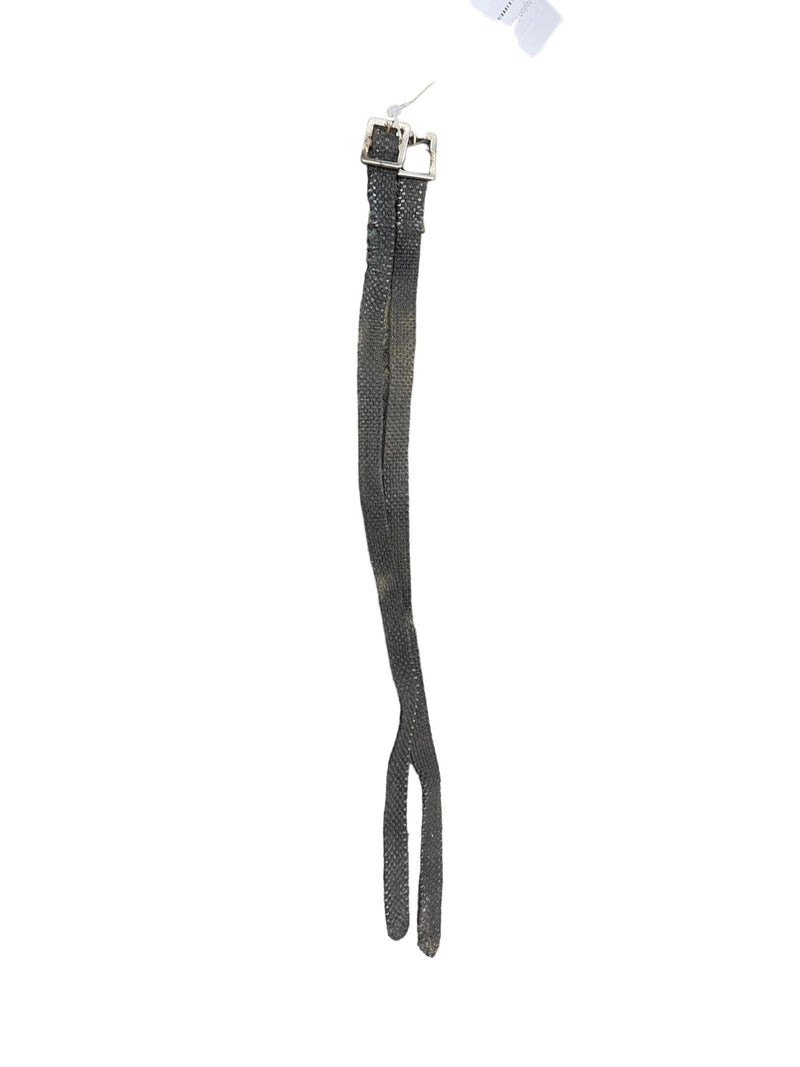 Nylon Spur Straps - Black - 18" - USED