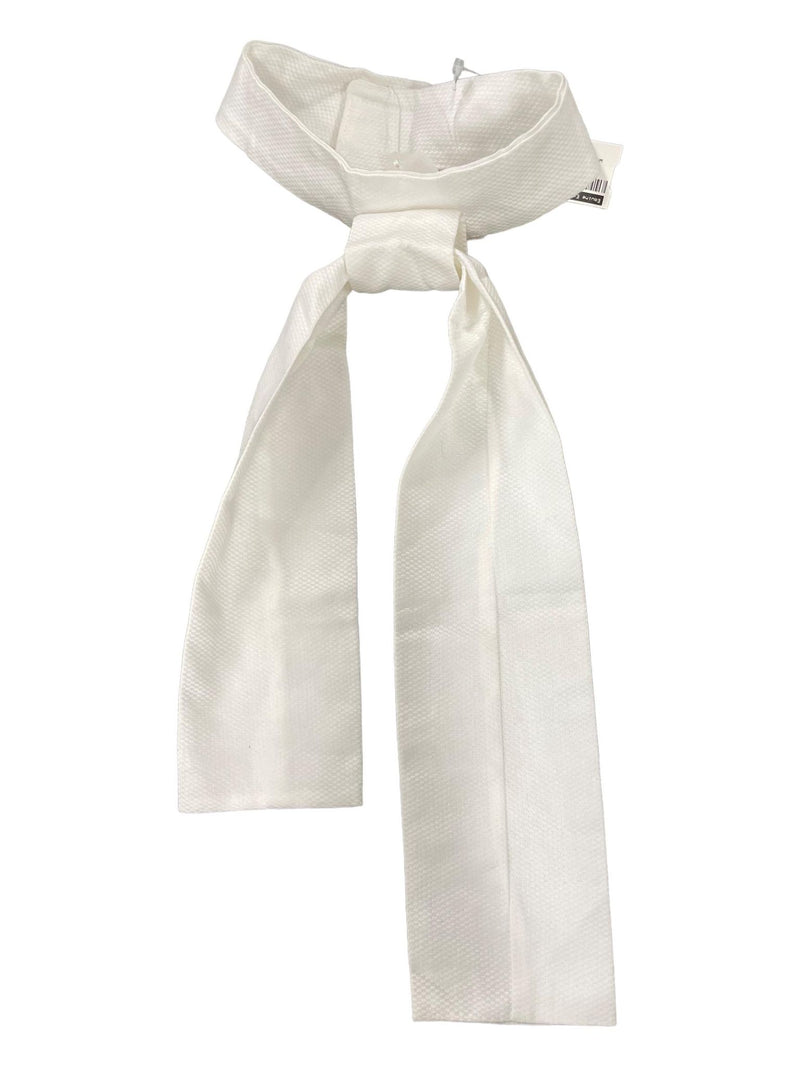 Traditional Stock Tie - White - USED