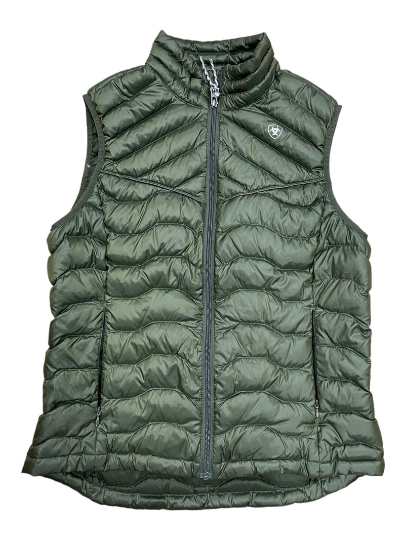 Ariat Puffer Vest - Green - M - USED