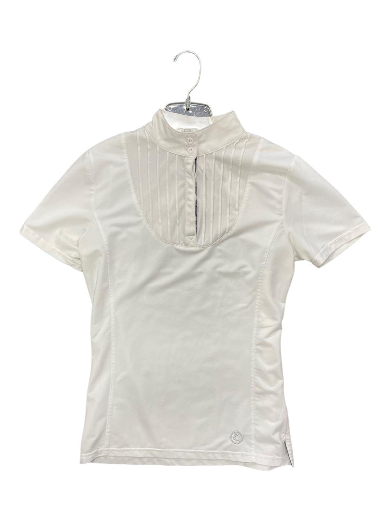 Horze Show Shirt - White - 36 - USED