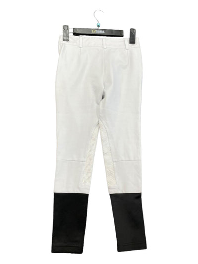 Kaki KP Breeches - White - Youth 10 - USED