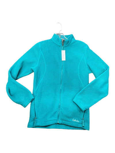 Cabela's Fleece Jacket - Teal - Youth L - USED