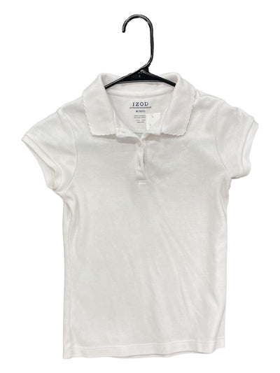 Izod SS Polo - White - Youth M - USED