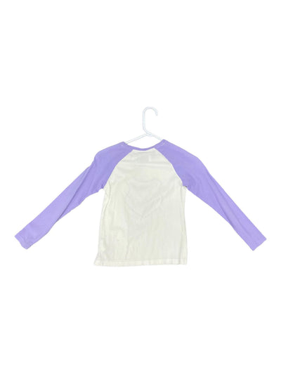 Ariat LS Tee - White/Purple - Youth S - USED