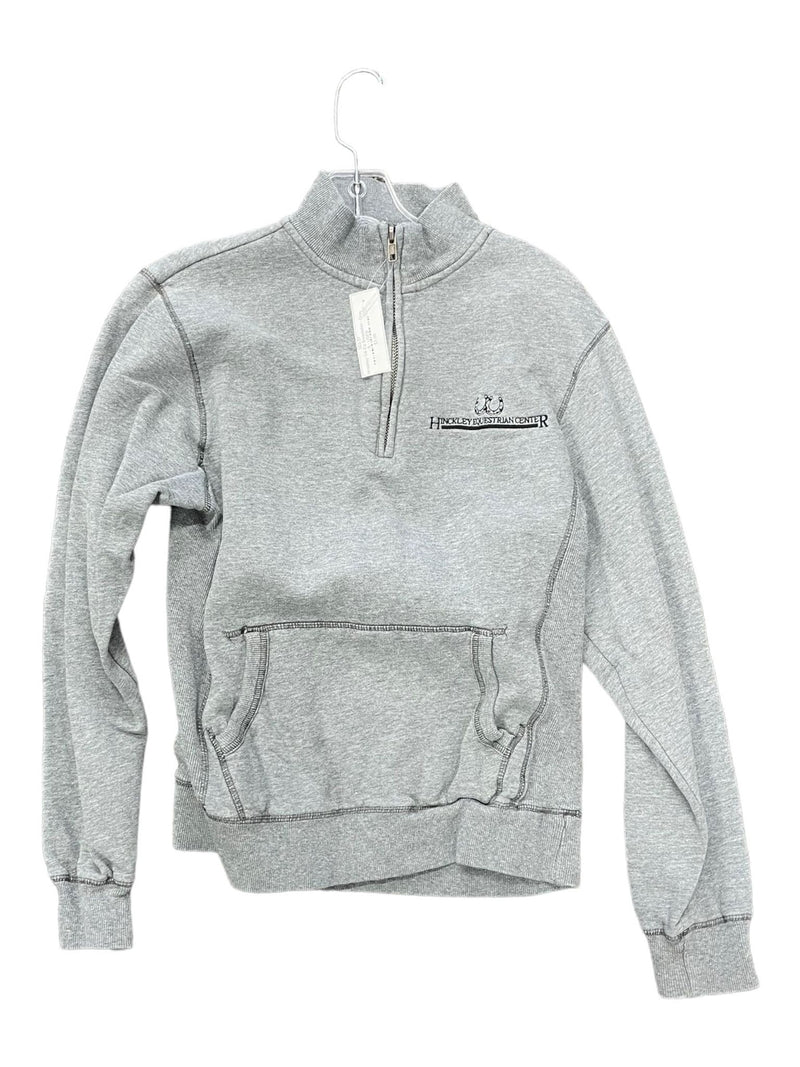 Hinckley 1/4 Zip Sweatshirt - Grey - S - USED