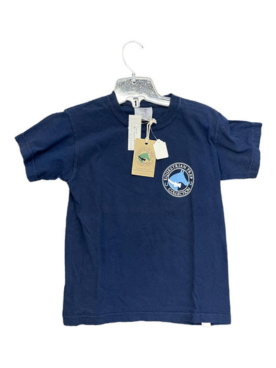 Equestrian Prep Tee - Navy - Youth S - USED