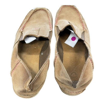 Ariat Moccasins - Brown/Pink - 8 - USED