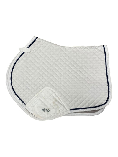 Oak Equestrian AP Pad - White/Navy - Est. F/S - USED