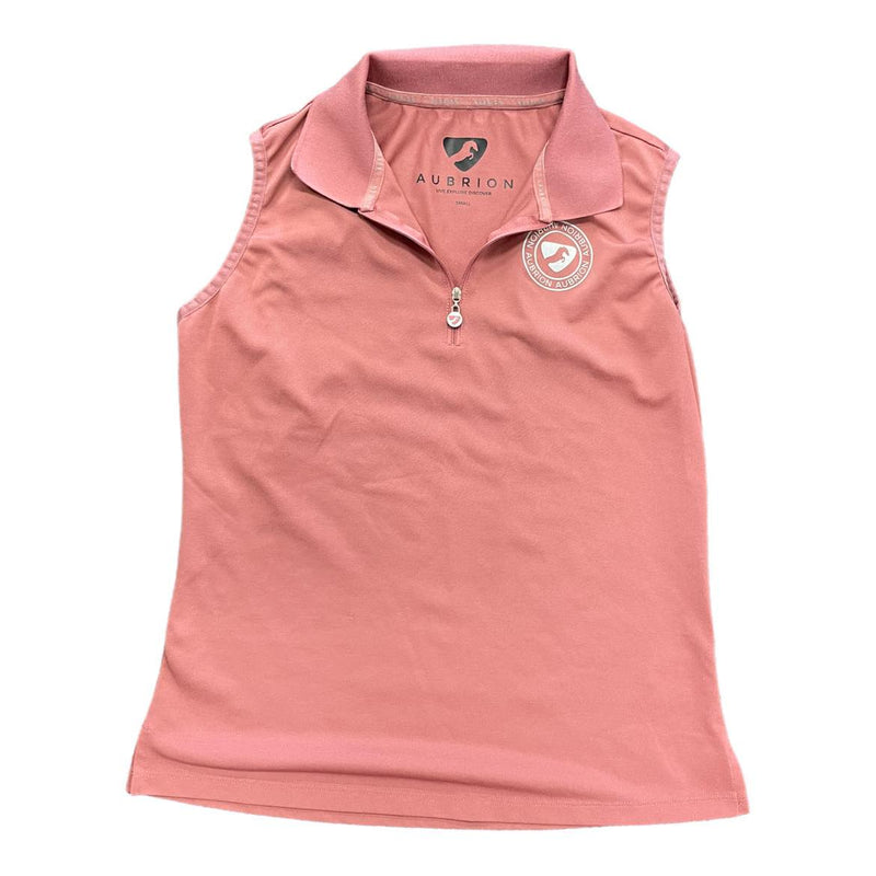 Aubrion Sleeveless 1/4 Zip - Pink - S - USED