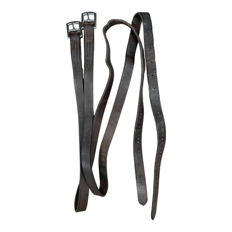 Stirrup Leathers - Brown - 58" - USED