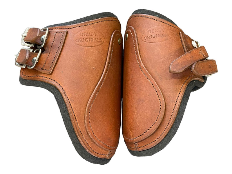 Derby Originals Fetlock Boots - Brown - Est. F/S - USED