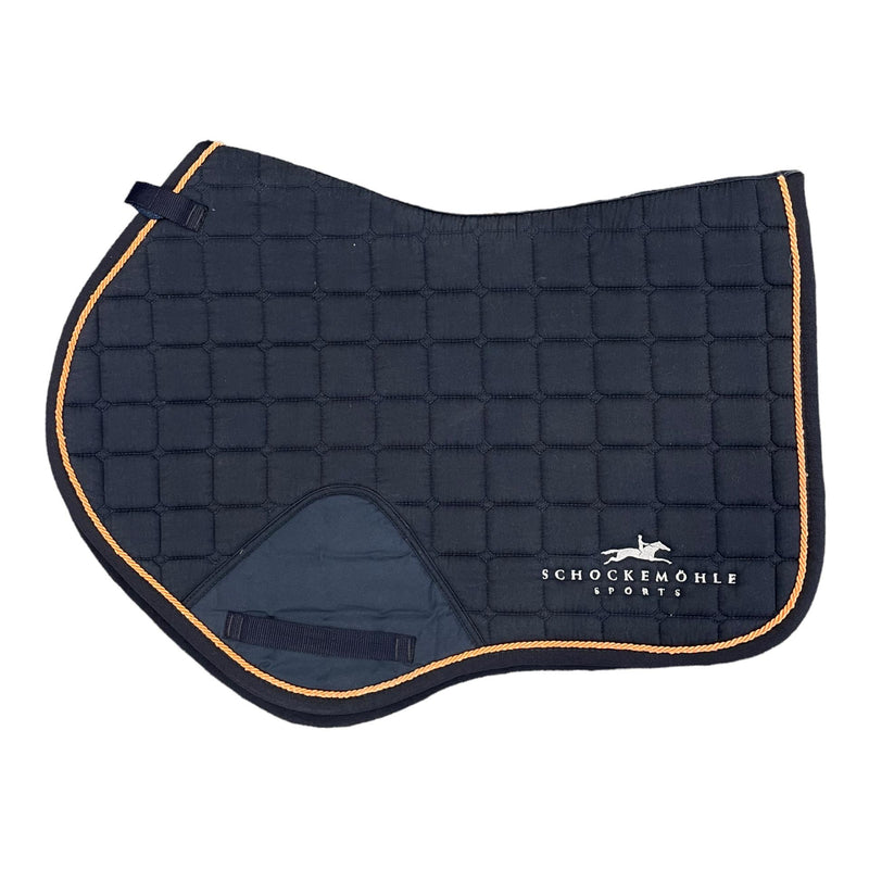 Schockemohle AP Pad - Navy/Orange - F/S - USED