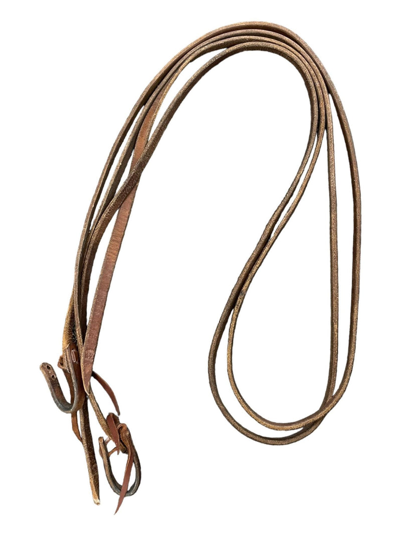 Leather Split Reins - Brown - USED